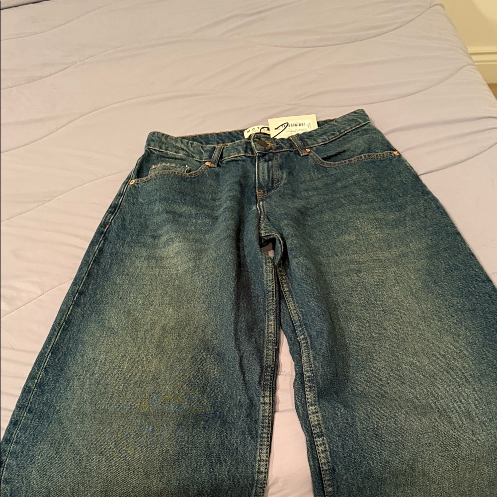 Motel Rocks Indigo Relaxed Women's Jeans